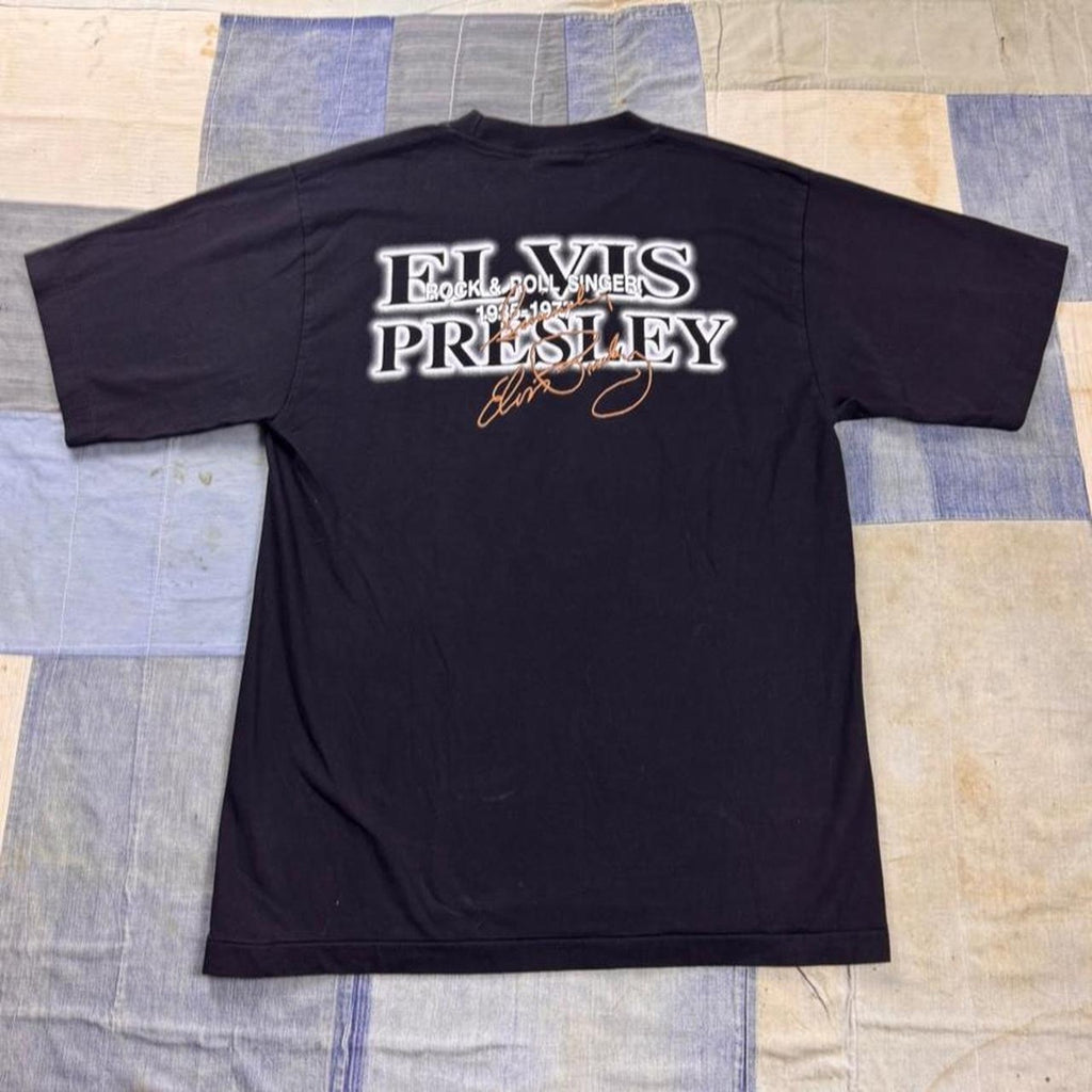 2000s Elvis Presley Rock & Roll Singer Memorial Tee | Large