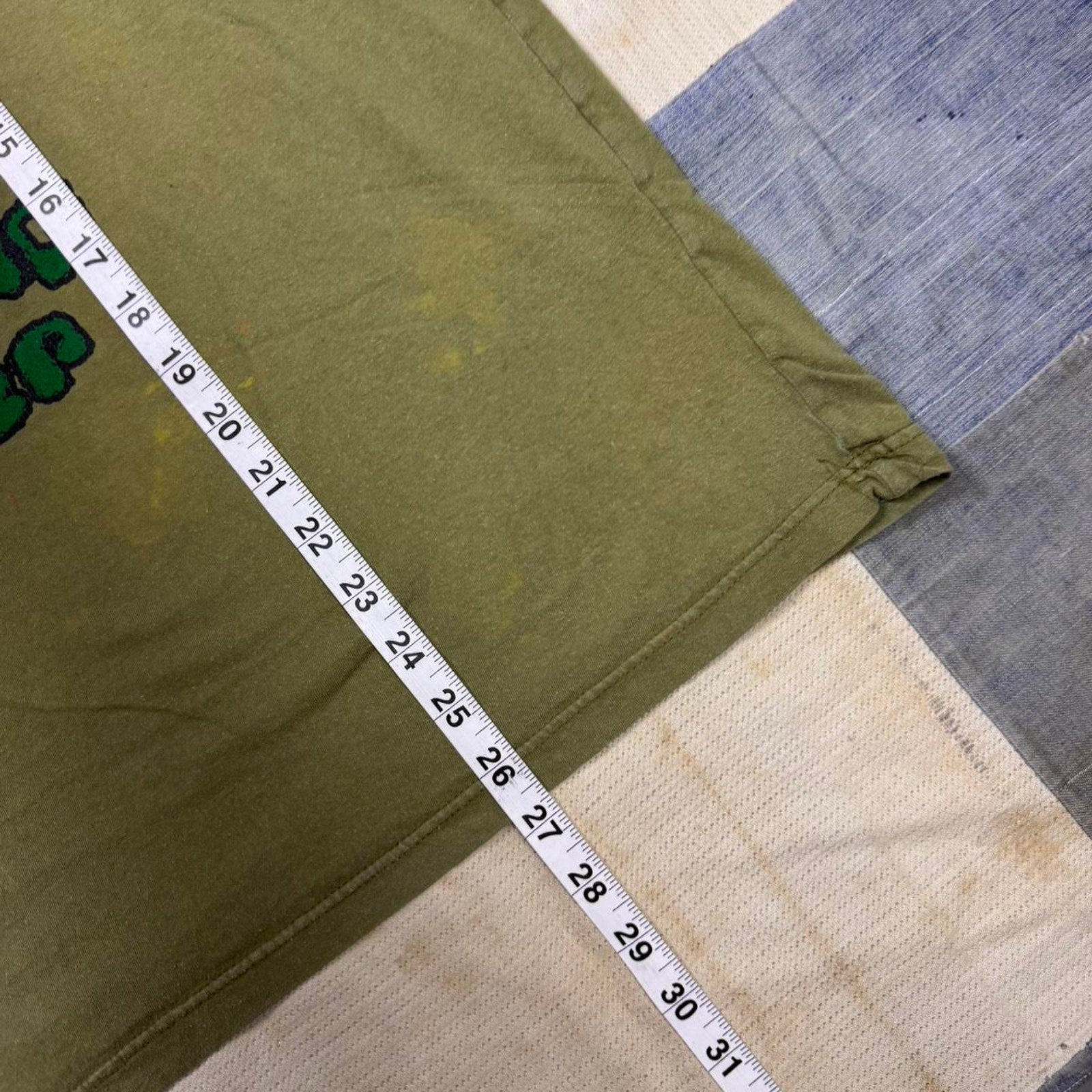 Vintage Devil Wear weed drugs “Friendship Forever”  green T-Shirt