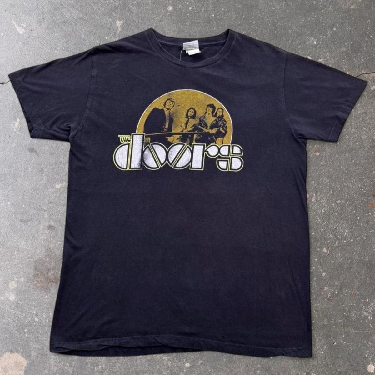 2007 The Doors Vintage Vinyl Band Tee | Large