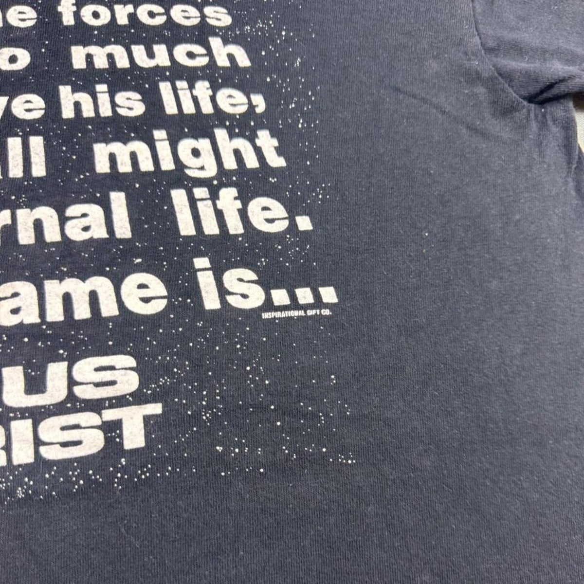 2000s God's Wars Episode II Defending His Throne Christian Tee | Medium