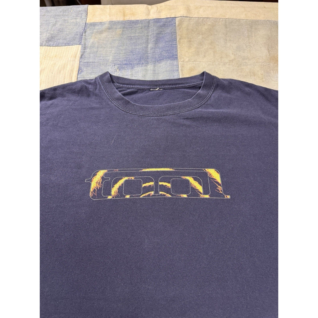 Vintage Tool Lateralus Alex Grey Double Sided Band T Shirt Blue Size Large L