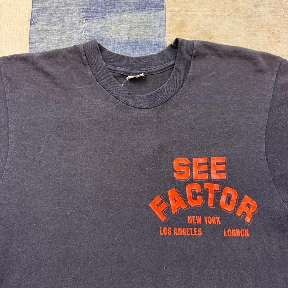 1980s Neil Diamond See Factor Tour Crew Tee | Small
