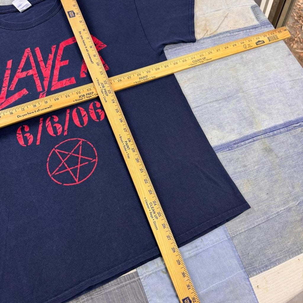 2006 Slayer I’ve Made My Choice 6/6/06 Pentagram Band Tee | Large