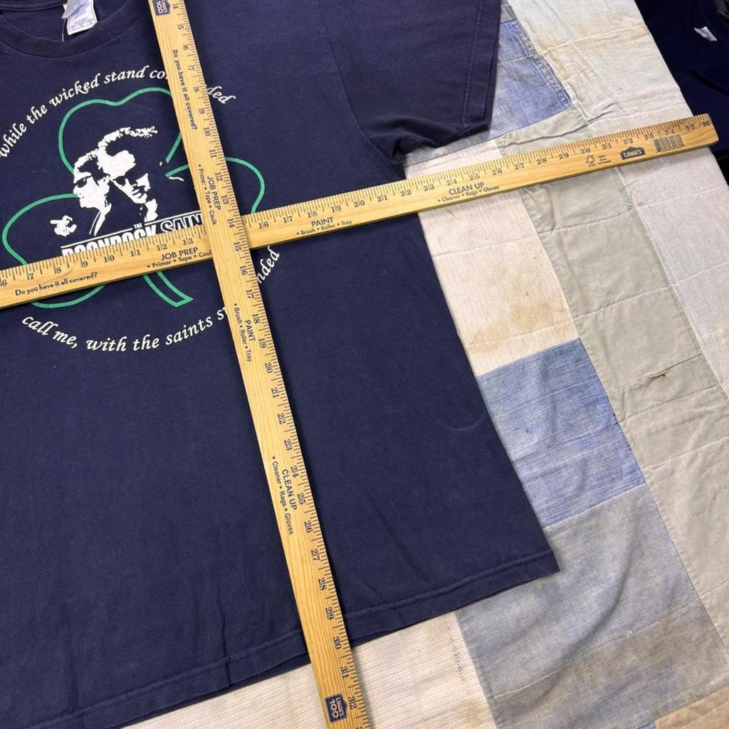 2000s The Boondock Saints Shamrock Movie Graphic Tee | Large