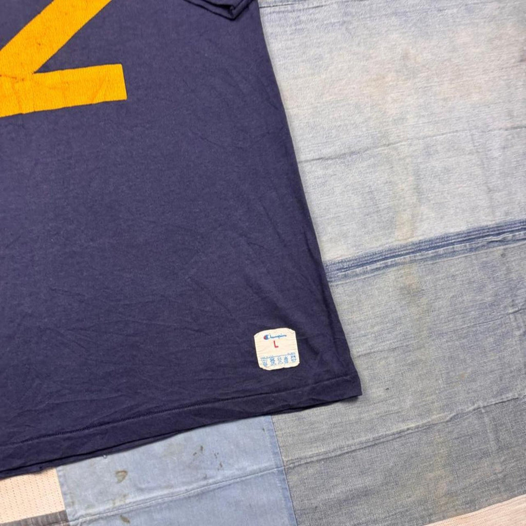 1980s Michigan Wolverines 12 Jersey Tee | L