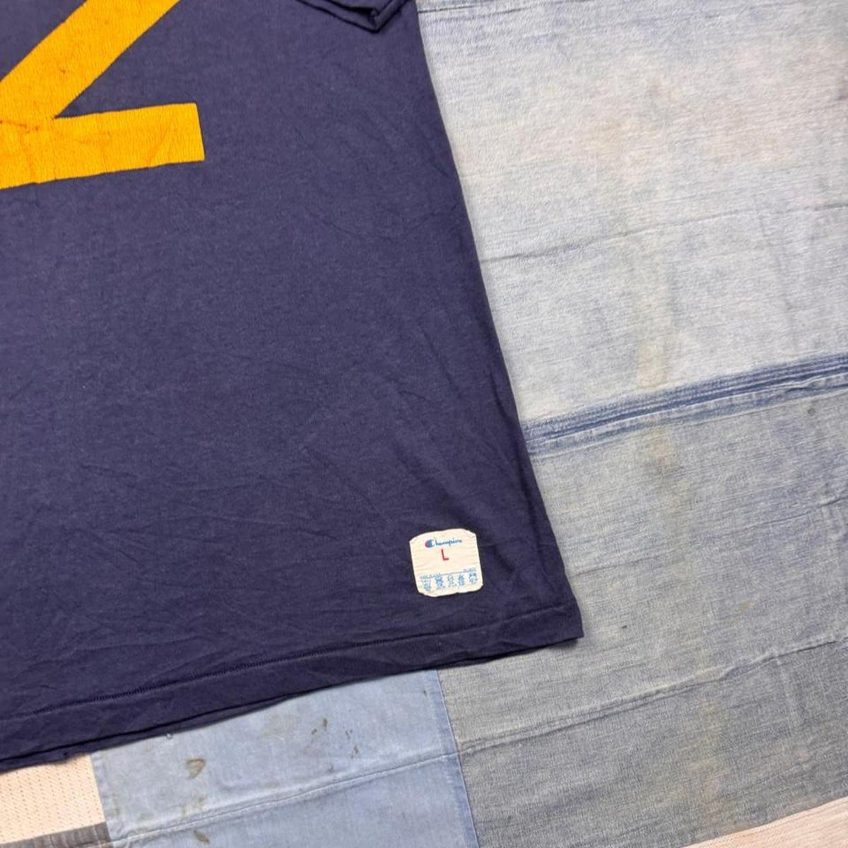 1980s Michigan Wolverines 12 Jersey Tee | L