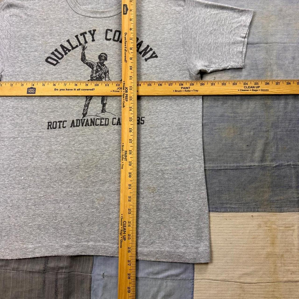 1985 Quality Company ROTC Advanced Camp Military Tee | Large