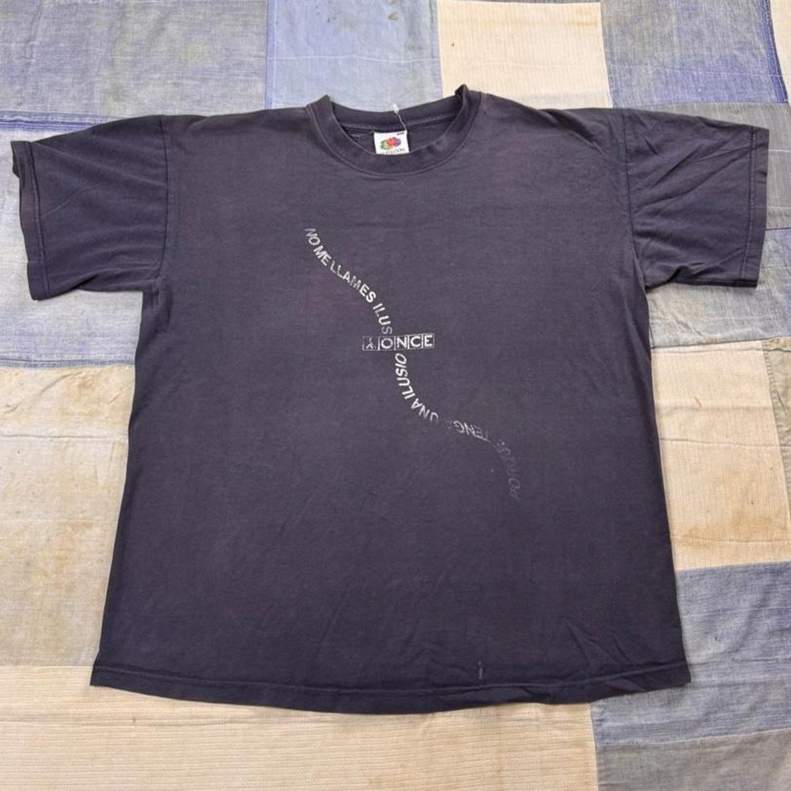1990s Once Rome Llamas Illusion Graphic Tee | Large