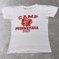 1960s Camp Pushmataha Staff Native American Graphic Tee | Small
