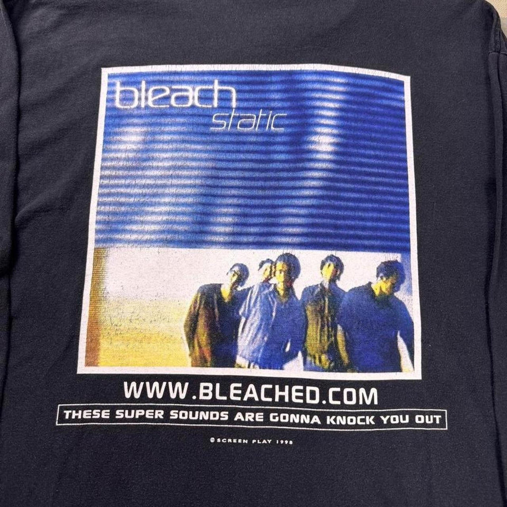 1990s Bleach Static Christian Rock Band Long Sleeve Tee | XL