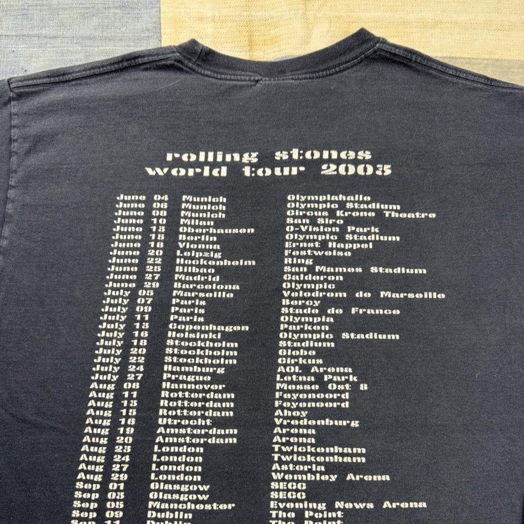 2002-2003 Rolling Stones World Tour Tee | XL
