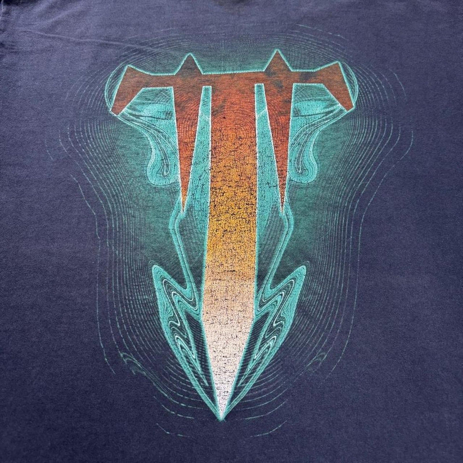 2010s Trivium double sided band tee | medium