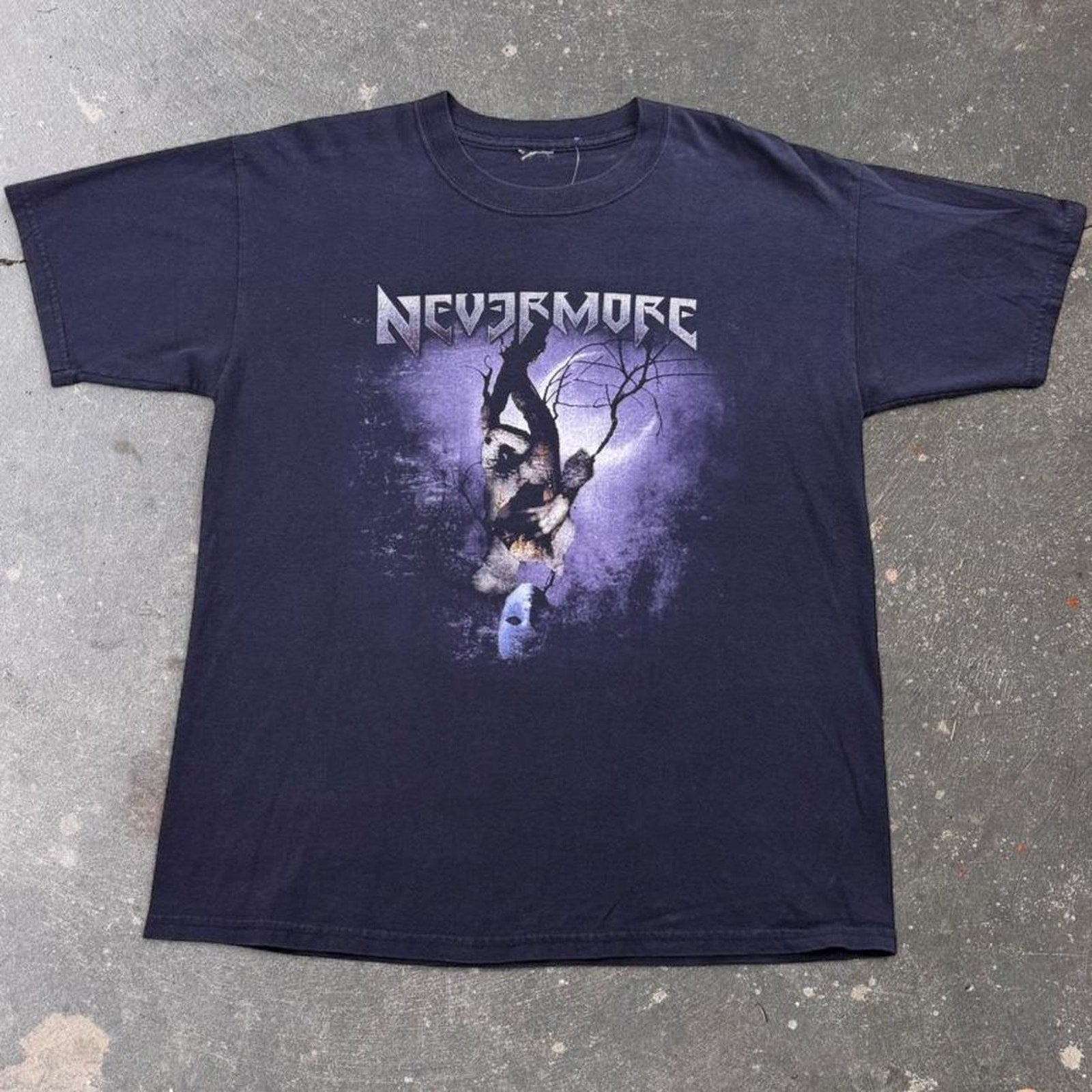 2000s Nevermore Dead Heart in a Dead World Band Tee | Large
