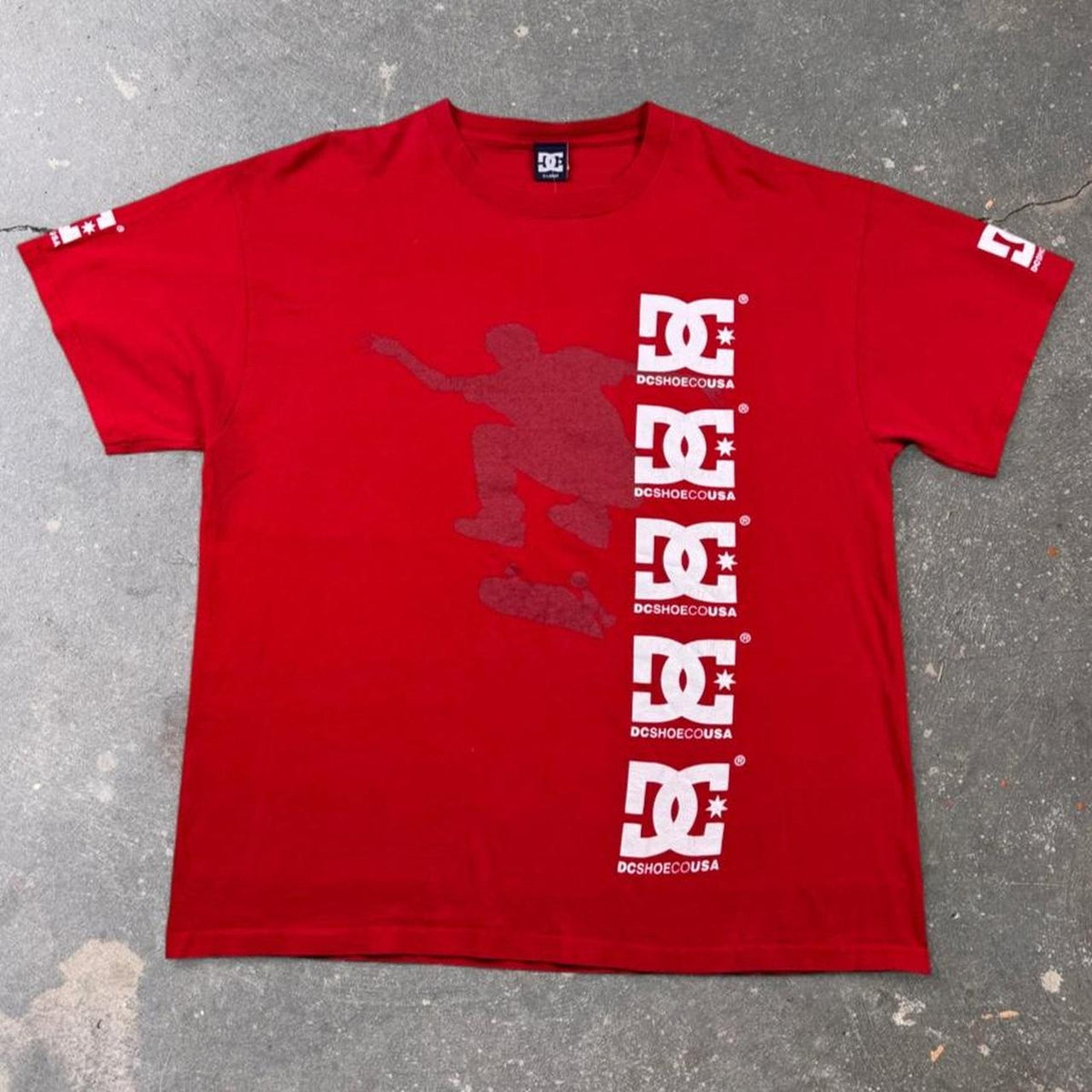 2000s DC Shoes Limited Edition 07 Skateboarding Graphic Tee | XL