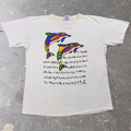 1990s “The Deep Blue” Dolphin Graphic Tee | Large