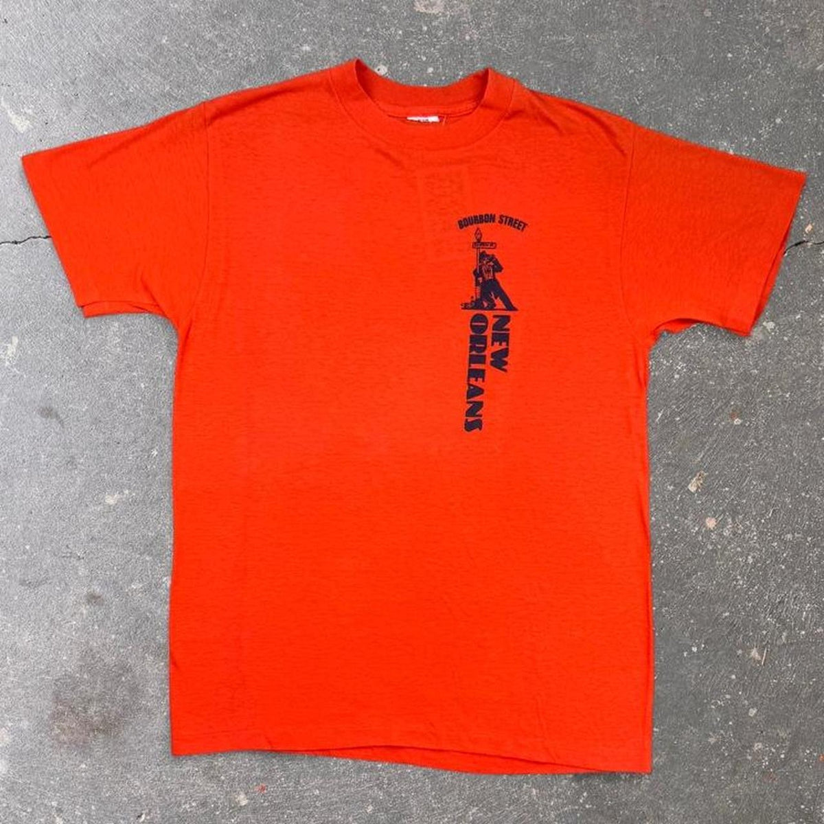 1980s Bourbon Street New Orleans Graphic Tee | Small