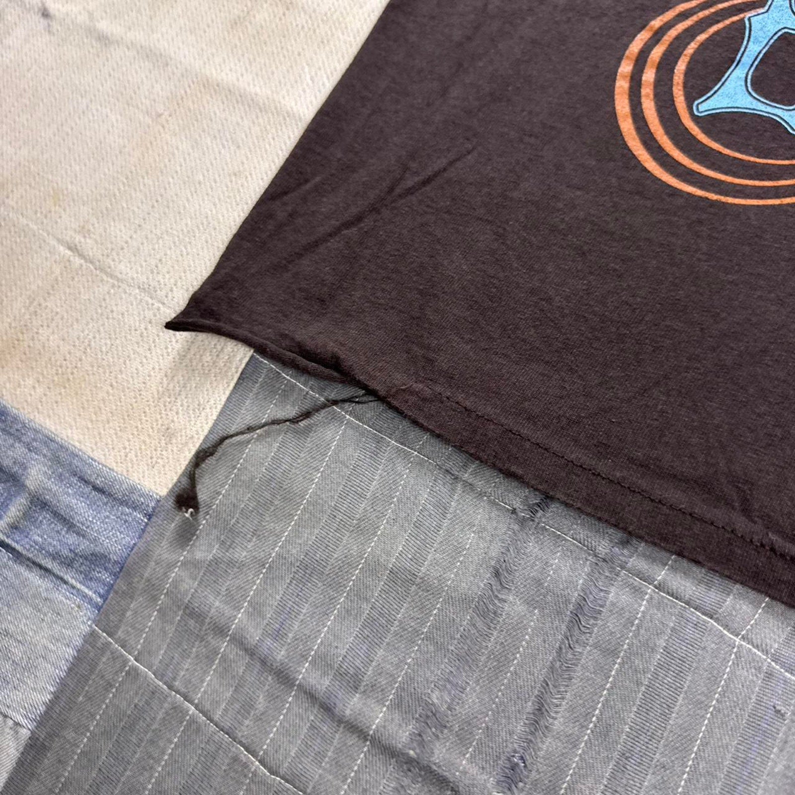 2000s Brown jimmy hendrix tee | Large