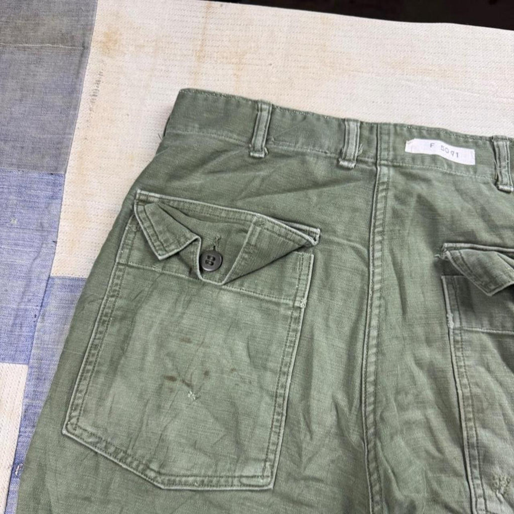 1965 U.S. Army OG-107 Type I Pants | 29x27