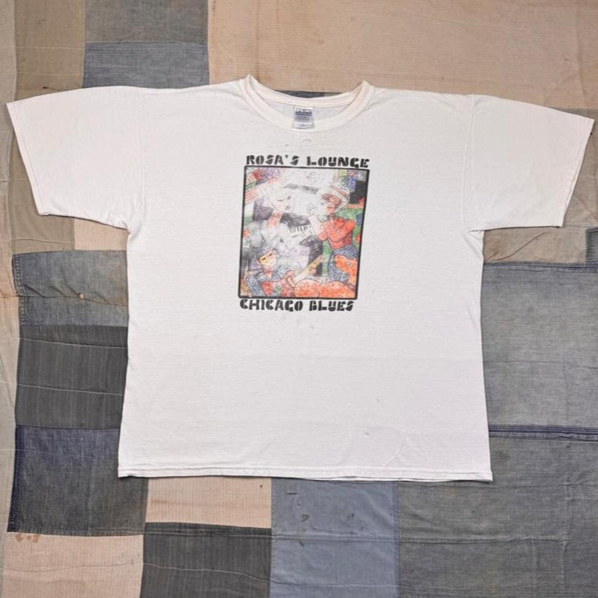 2000s Rosa's Lounge Chicago Blues Tee | XL
