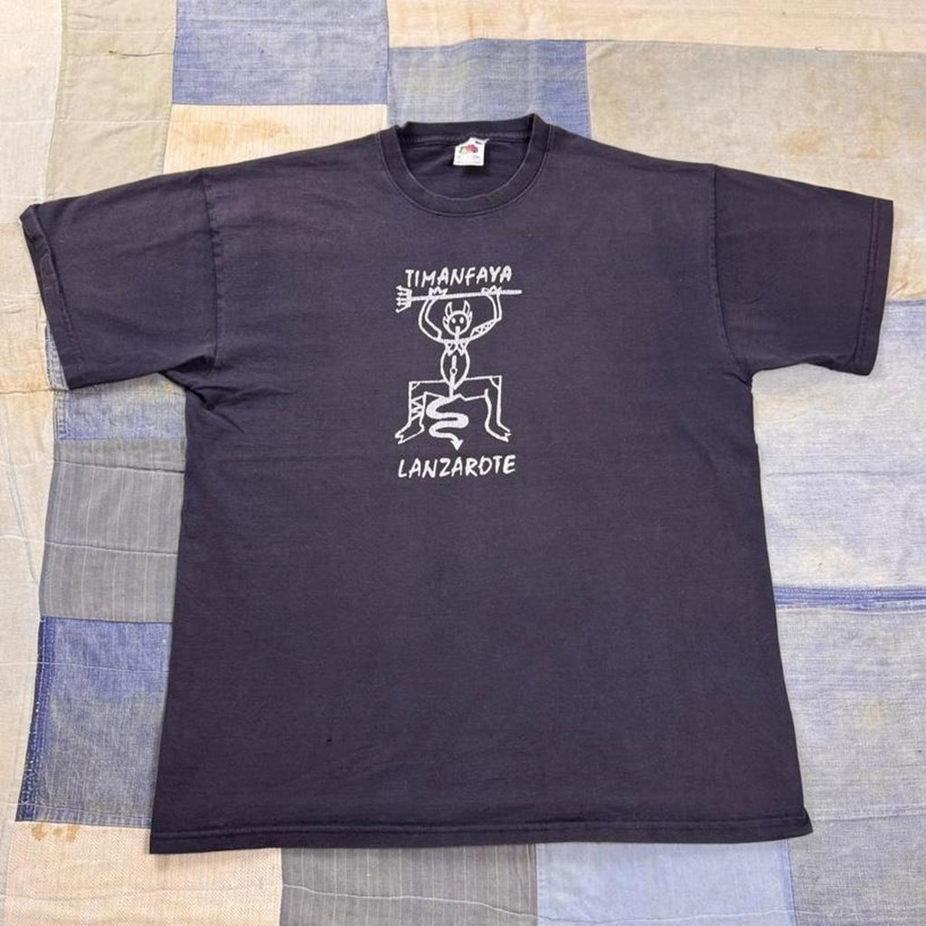 1990s Timanfaya Lanzarote Devil Souvenir Tee | Large
