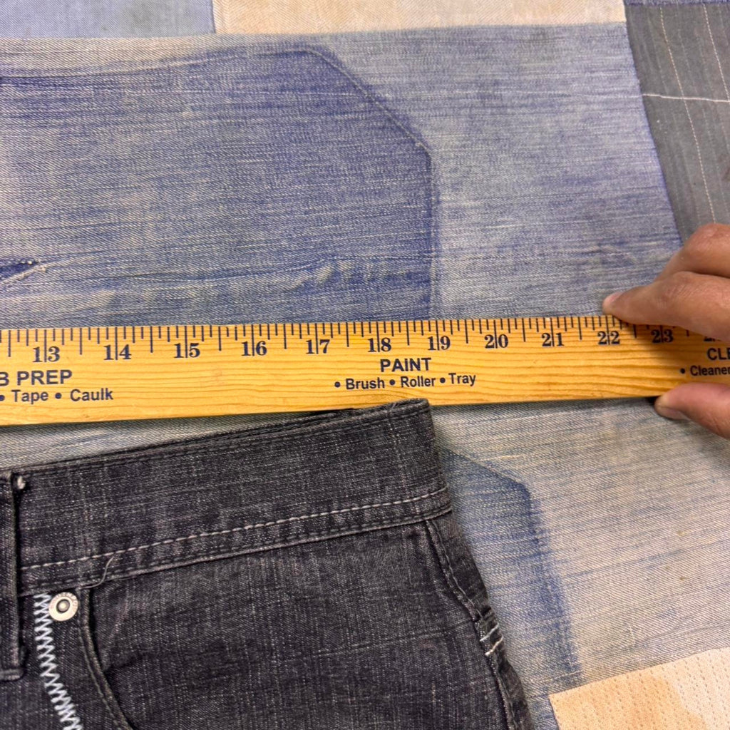 2000s southpole baggy black jeans | 38x30