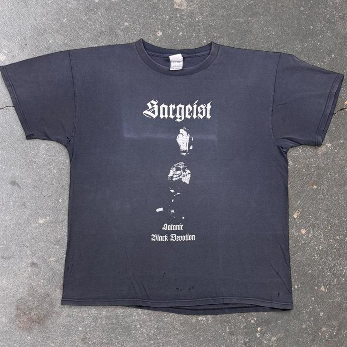 2000s Sargeist Satanic Black Devotion Black Metal Tee | XL