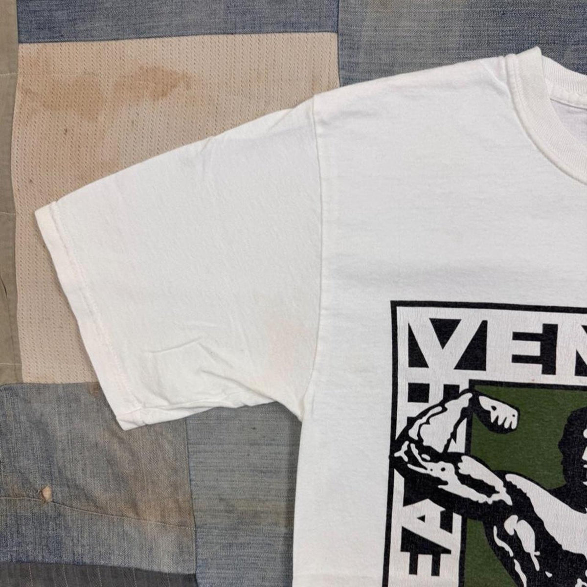 1990s Venice Beach Muscle Bodybuilder Tee | S
