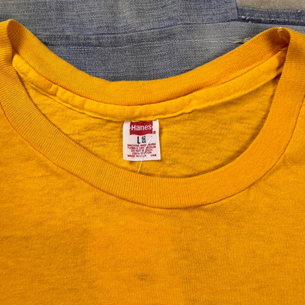 1980s Hanes The Lizard Man Lee County S.C. Cotton T-Shirt : Large