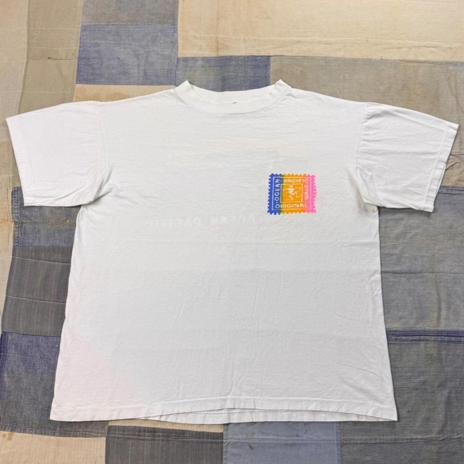 1990s Ocean Pacific Surf Tee | XL