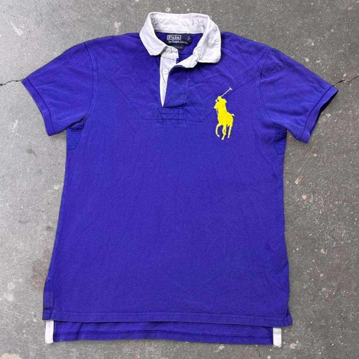 Polo Ralph Lauren Big Pony Custom Fit Rugby Shirt | Medium
