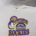 1990s Colorado Rockies MLB Logo Graphic Tee | XXL
