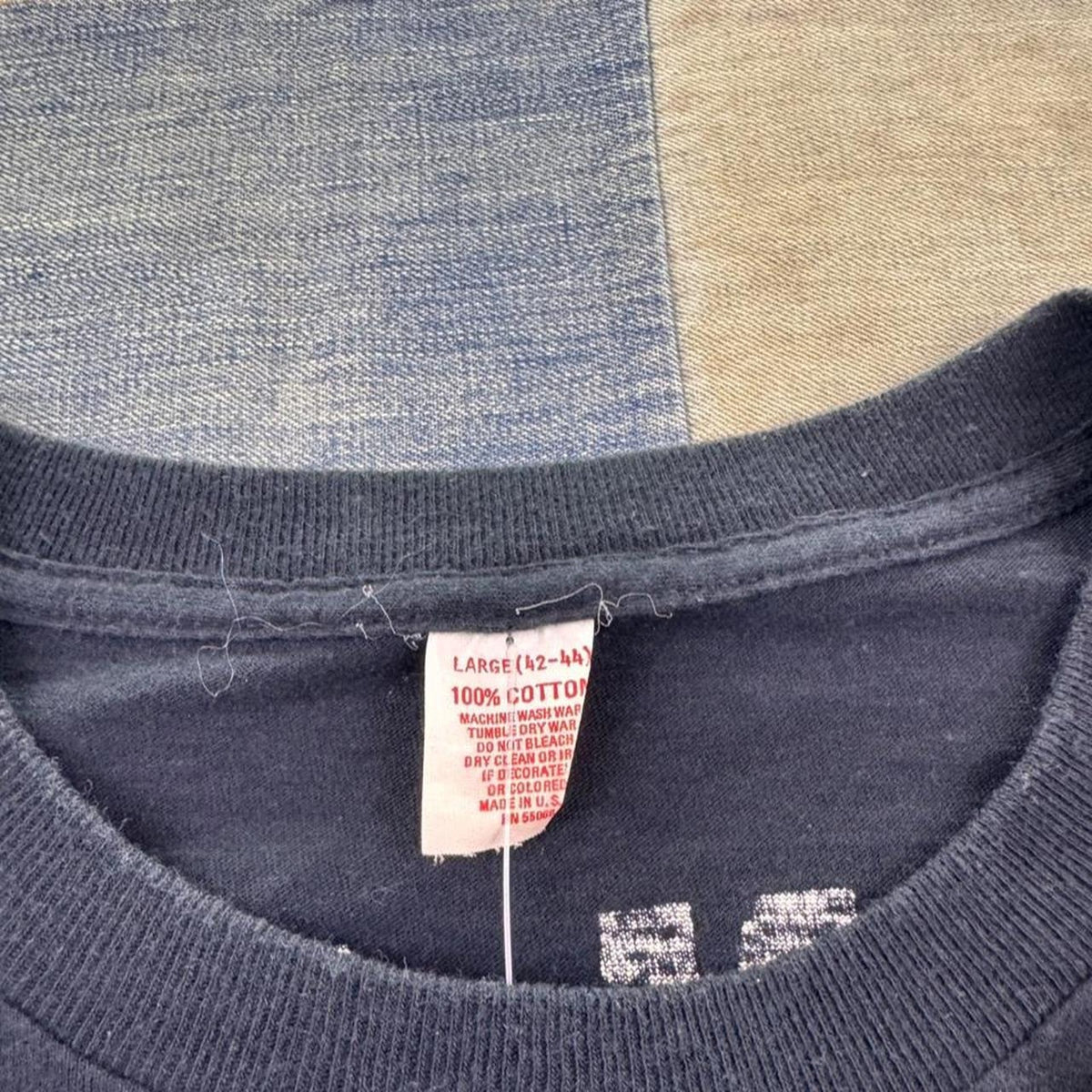 1980s Bon Jovi Rocks Your Ass Off Band Tee | Large