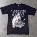 1992 Los Angeles Kings Sportacus Hockey Graphic Tee Black | Medium