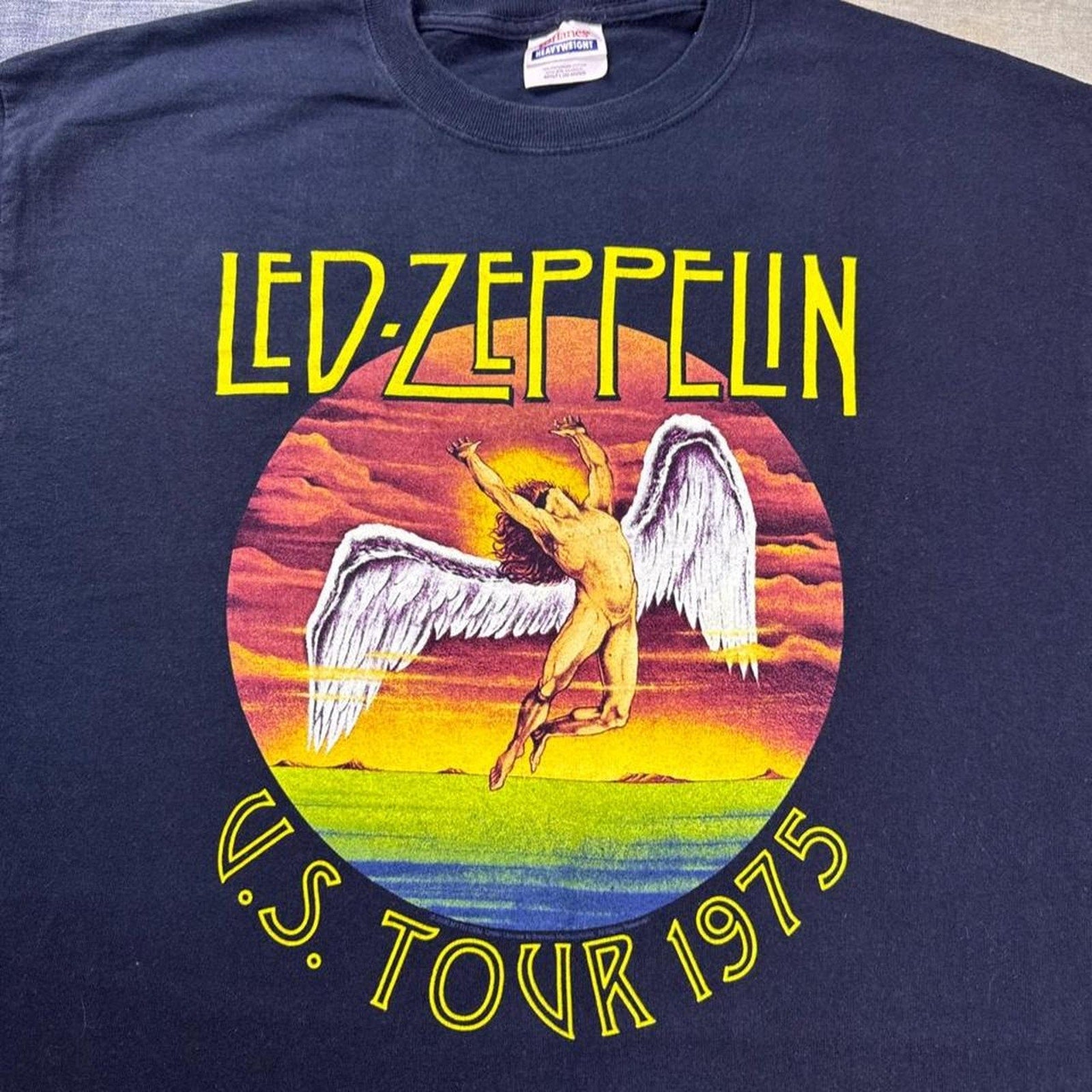 2006 Led Zeppelin U.S. Tour 1975 Icarus Tee | Large