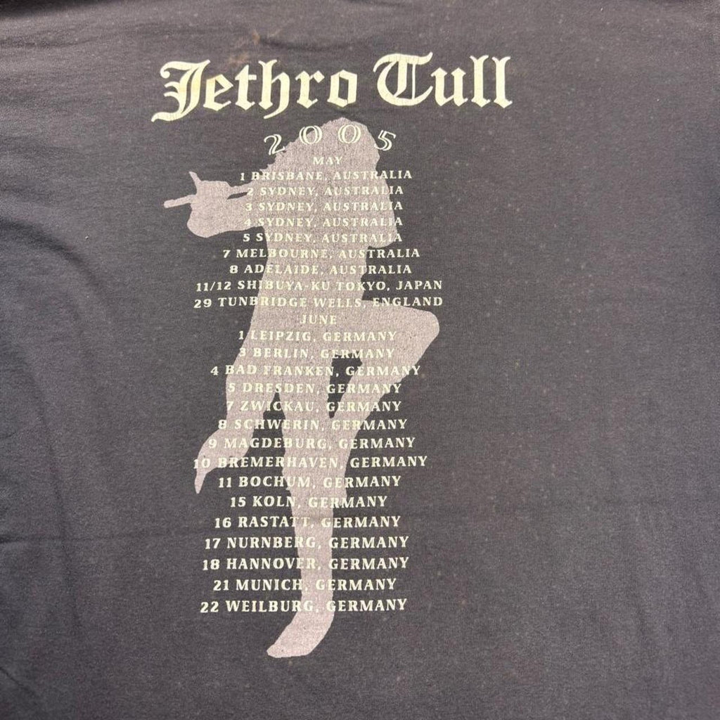 2005 Vintage Jethro Tull world tour tee | Large