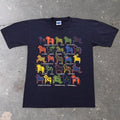 1990s Dala Horse Sweden Souvenir Graphic Tee | Small