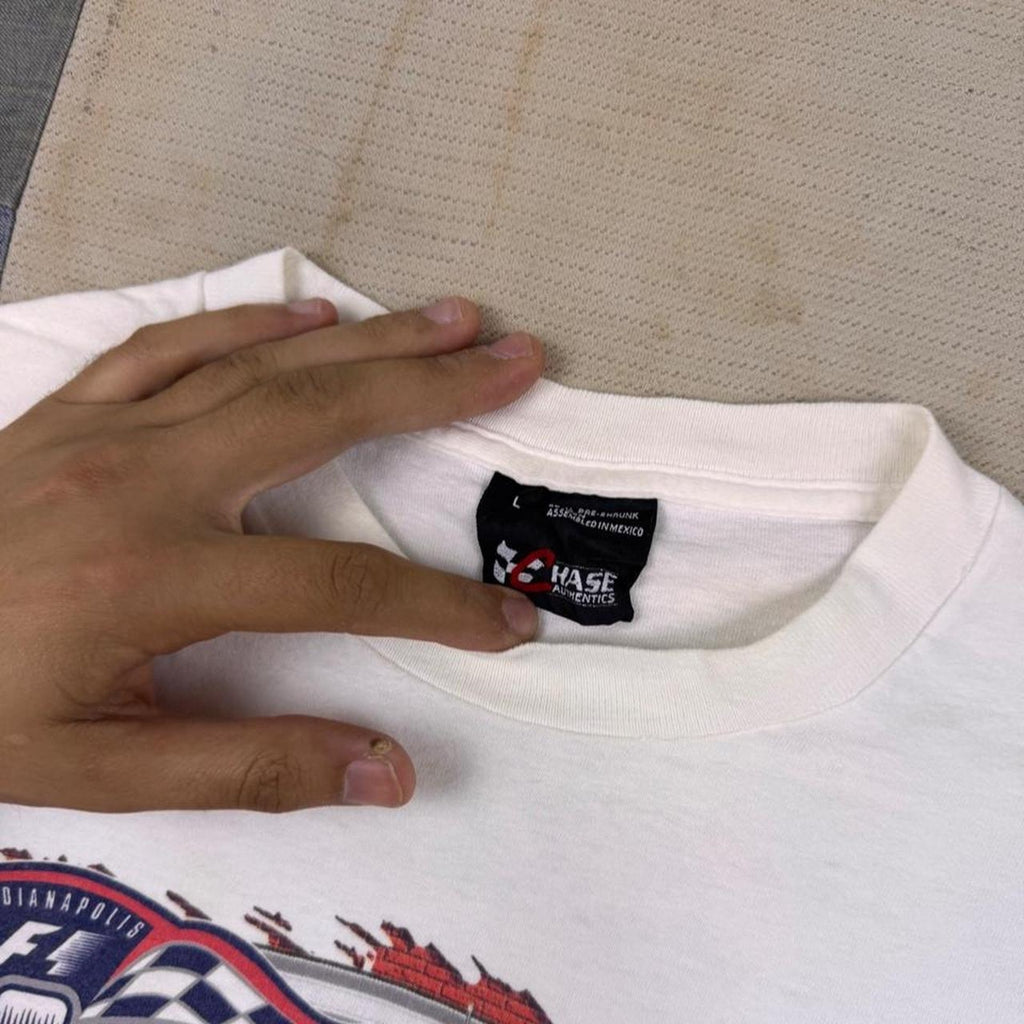 2001 SAP United States Grand Prix at Indy Formula 1 Double-Sided Tee | Extra Large