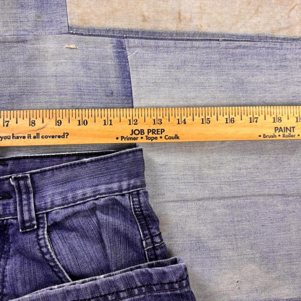 2000s Dog Nose Embroidered Baggy Denim Jeans | 25x28