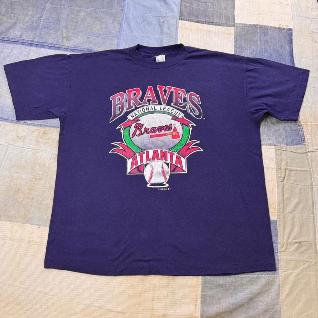 1992 Atlanta Braves National League Baseball Graphic T Shirt | XXL