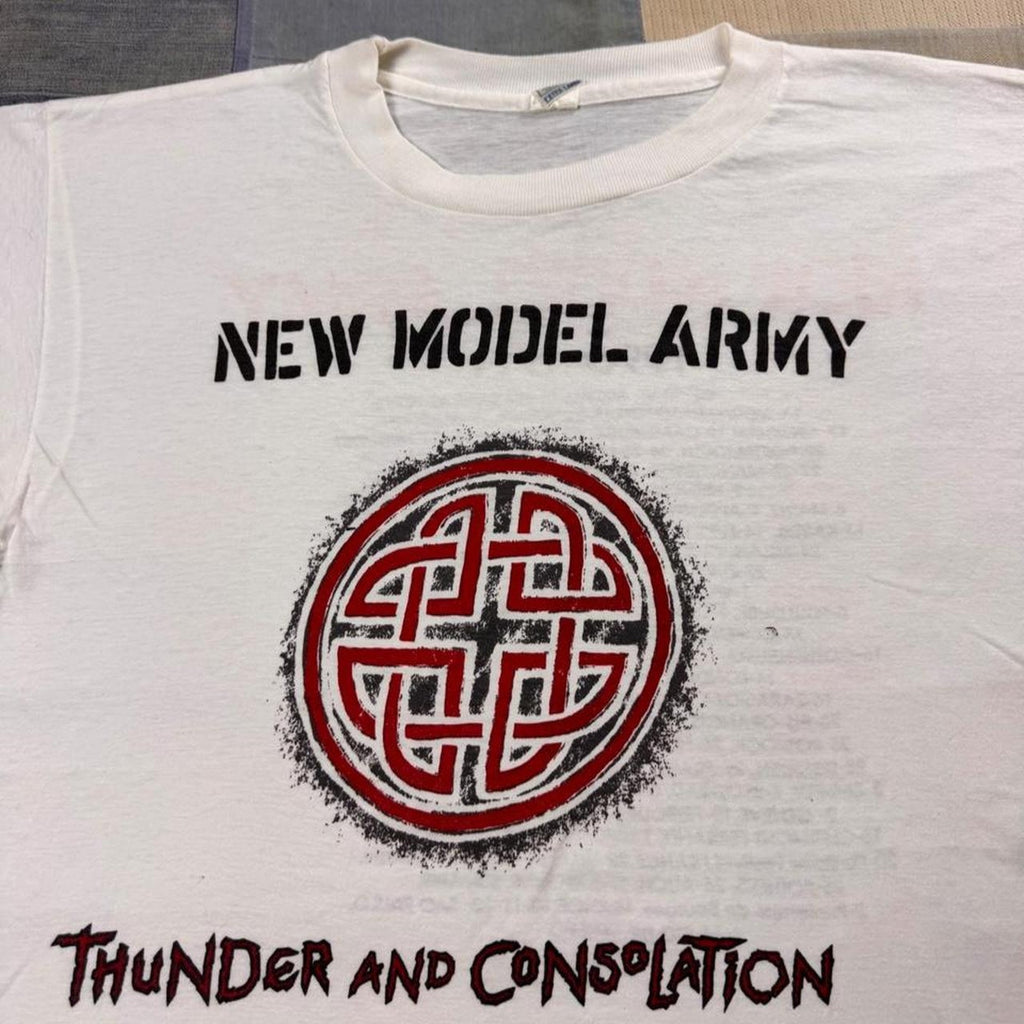 1990 New Model Army Thunder and Consolation Tour Tee | XL