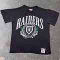 1990s Los Angeles Raiders Nutmeg Tee | M
