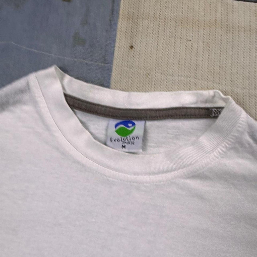 1990s Italian Boia Chi Molla Eagle Political Graphic Tee | Medium