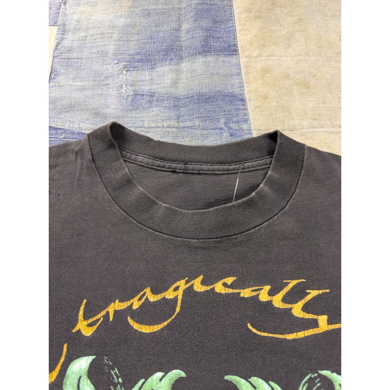 Vintage 1995 The Tragically Hip Canadian Tour Brockum Band T Shirt USA Made XL
