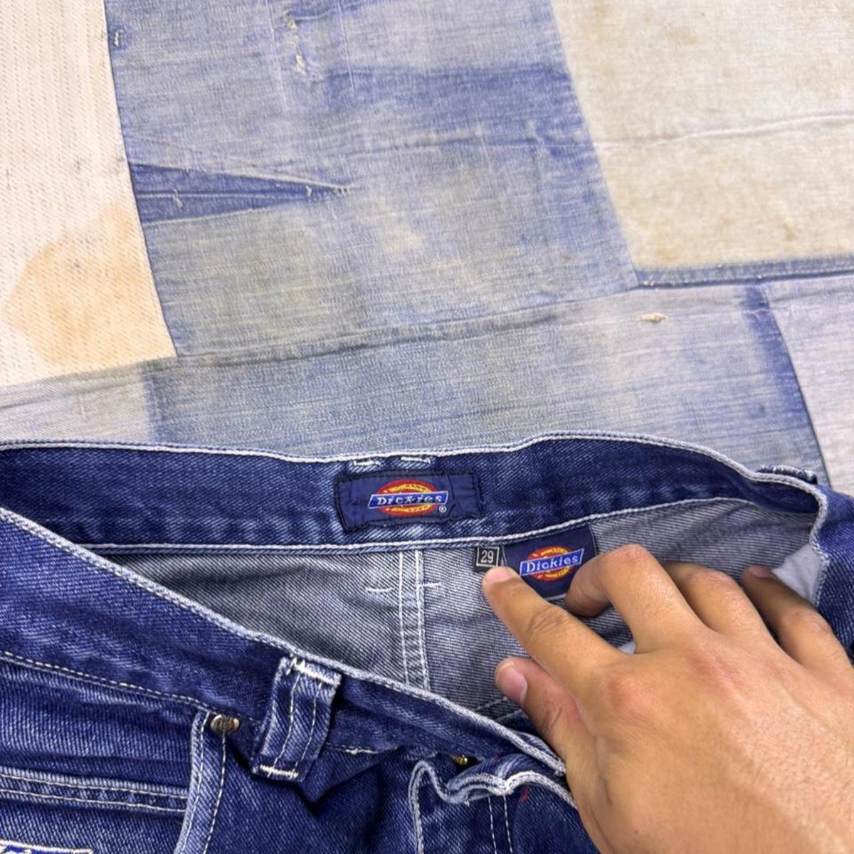 Y2K Dickies Big Logo Carpenter Jeans | 28x33