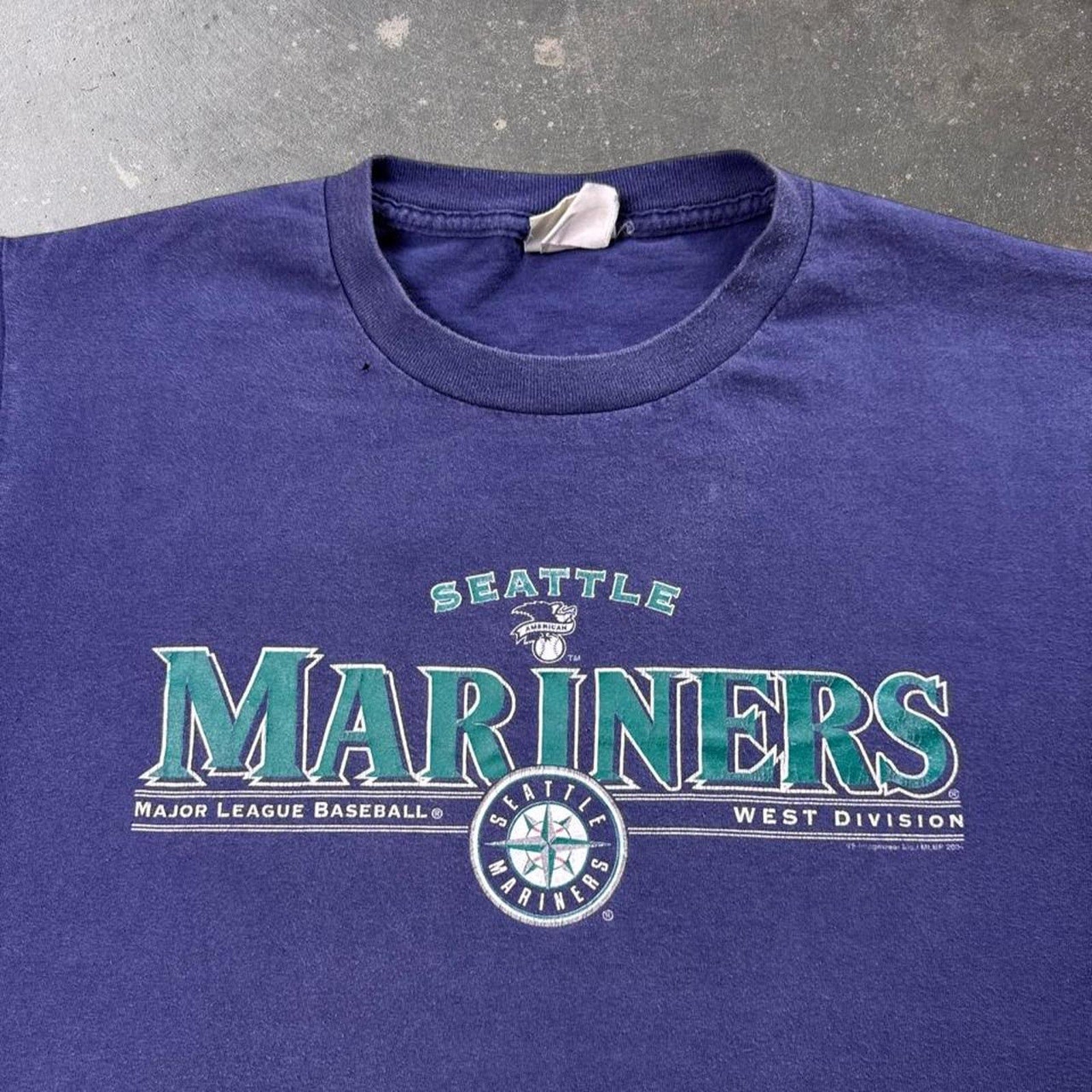 1990s Seattle Mariners Lee Sport MLB Tee | Large