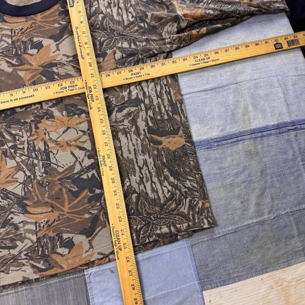 1990s Liberty Realtree Camo Long Sleeve Pocket Tee | Large