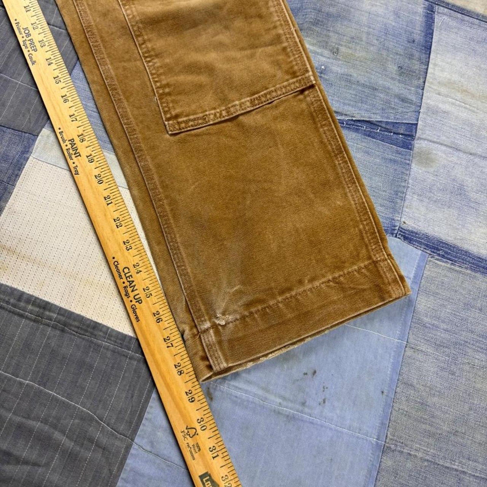 2000s Carhartt Brown Duck Double Knee Carpenter Pants | Women’s 30x29