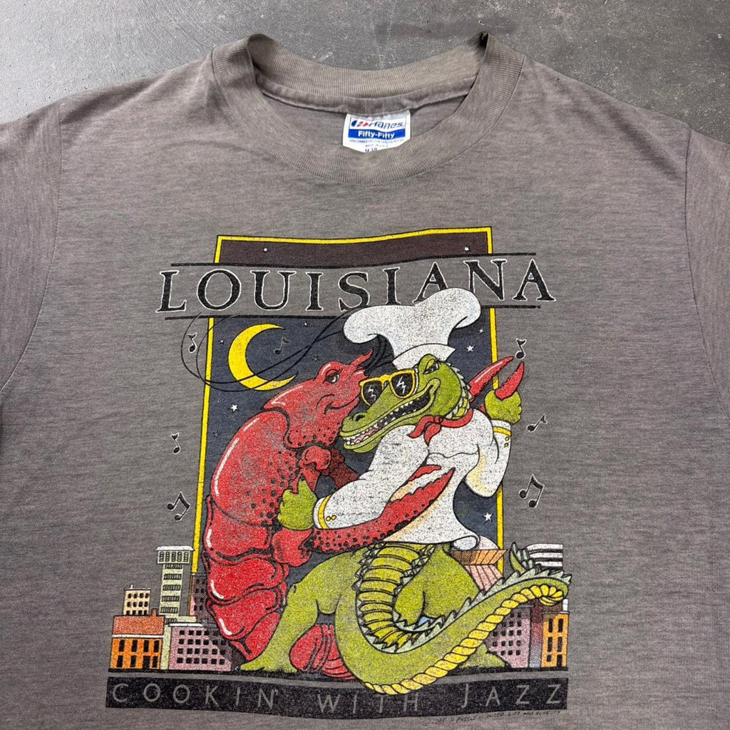 1990s Louisiana Cookin' With Jazz Tee | Medium