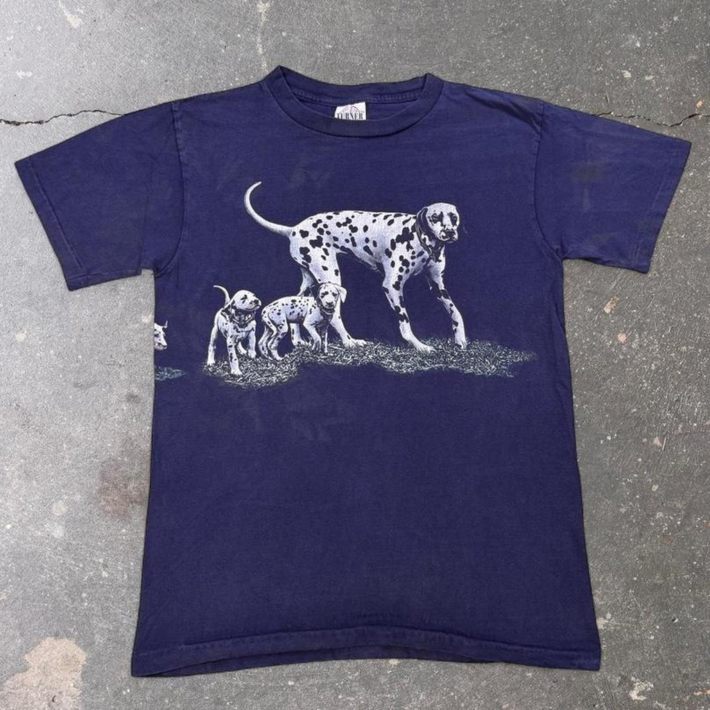 1990s Turner Originals Dalmatian Dogs Graphic Tee | Medium