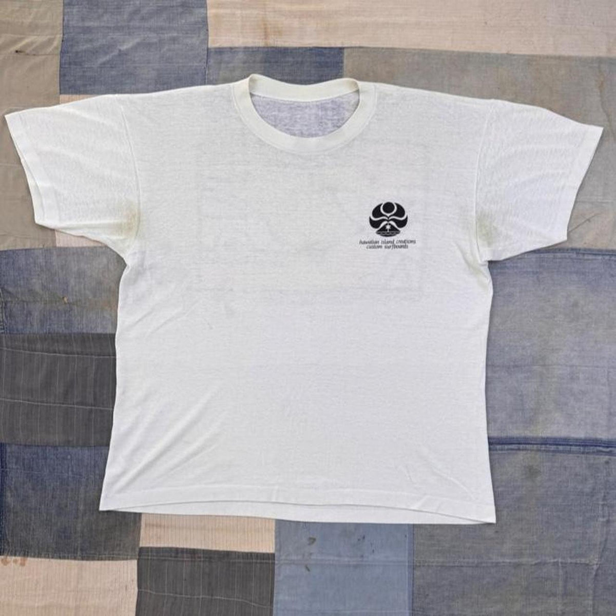1980s Hawaiian Island Creations HIC Custom Surfboards Graphic Tee | Large
